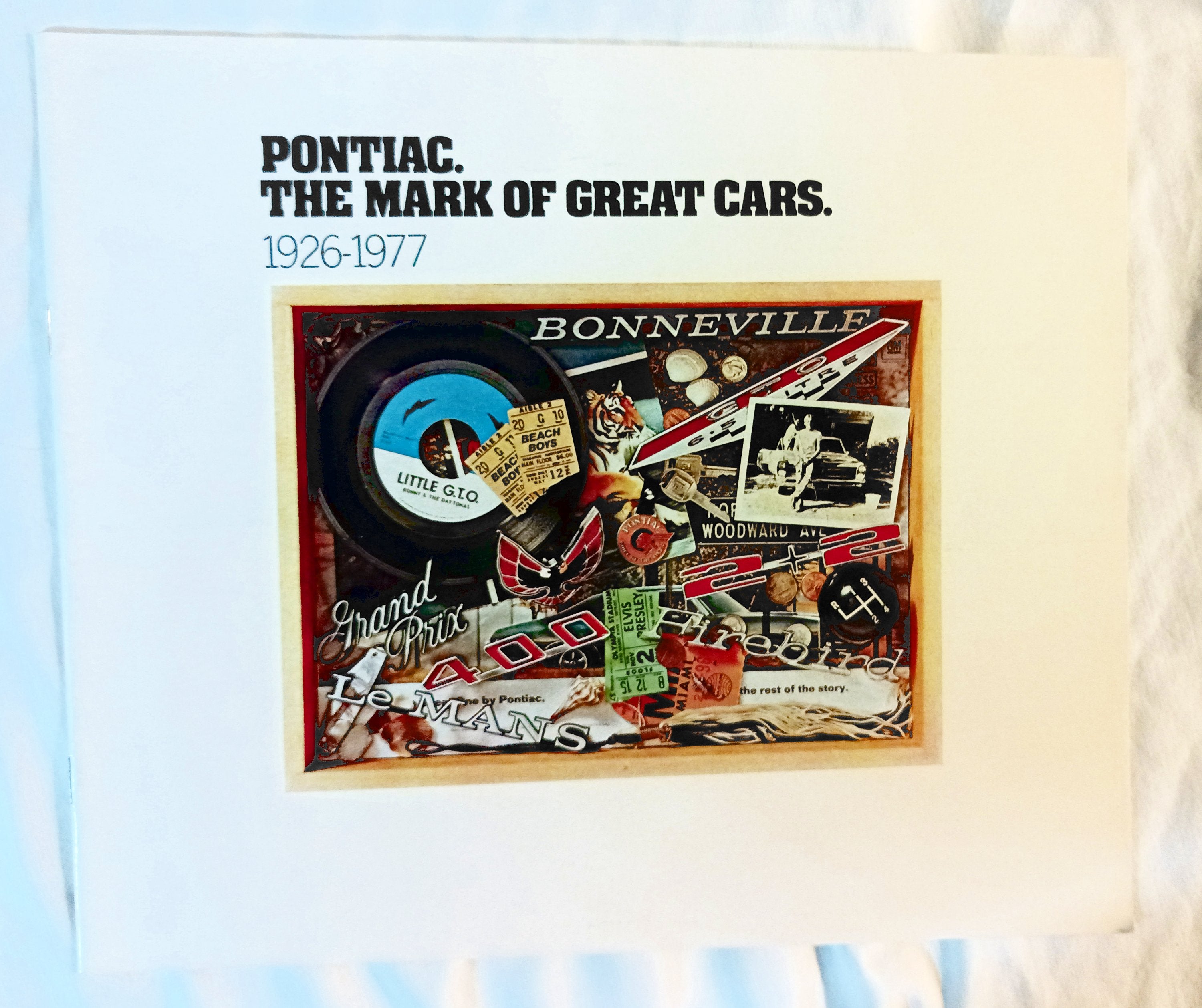Pontiac 1977 Dealer Showroom Sales Brochure 50th Anniversary