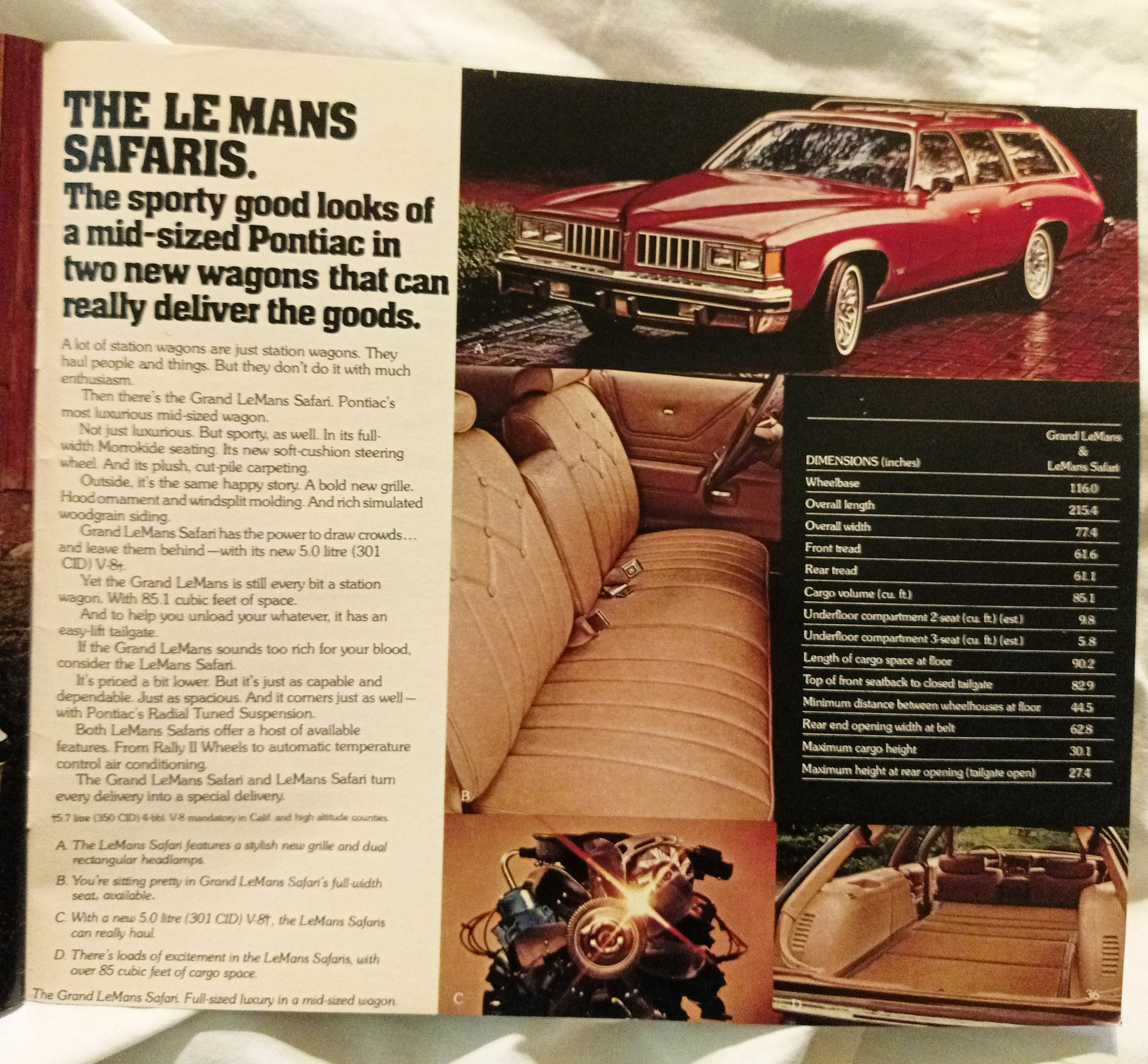 Pontiac 1977 Dealer Showroom Sales Brochure 50th Anniversary