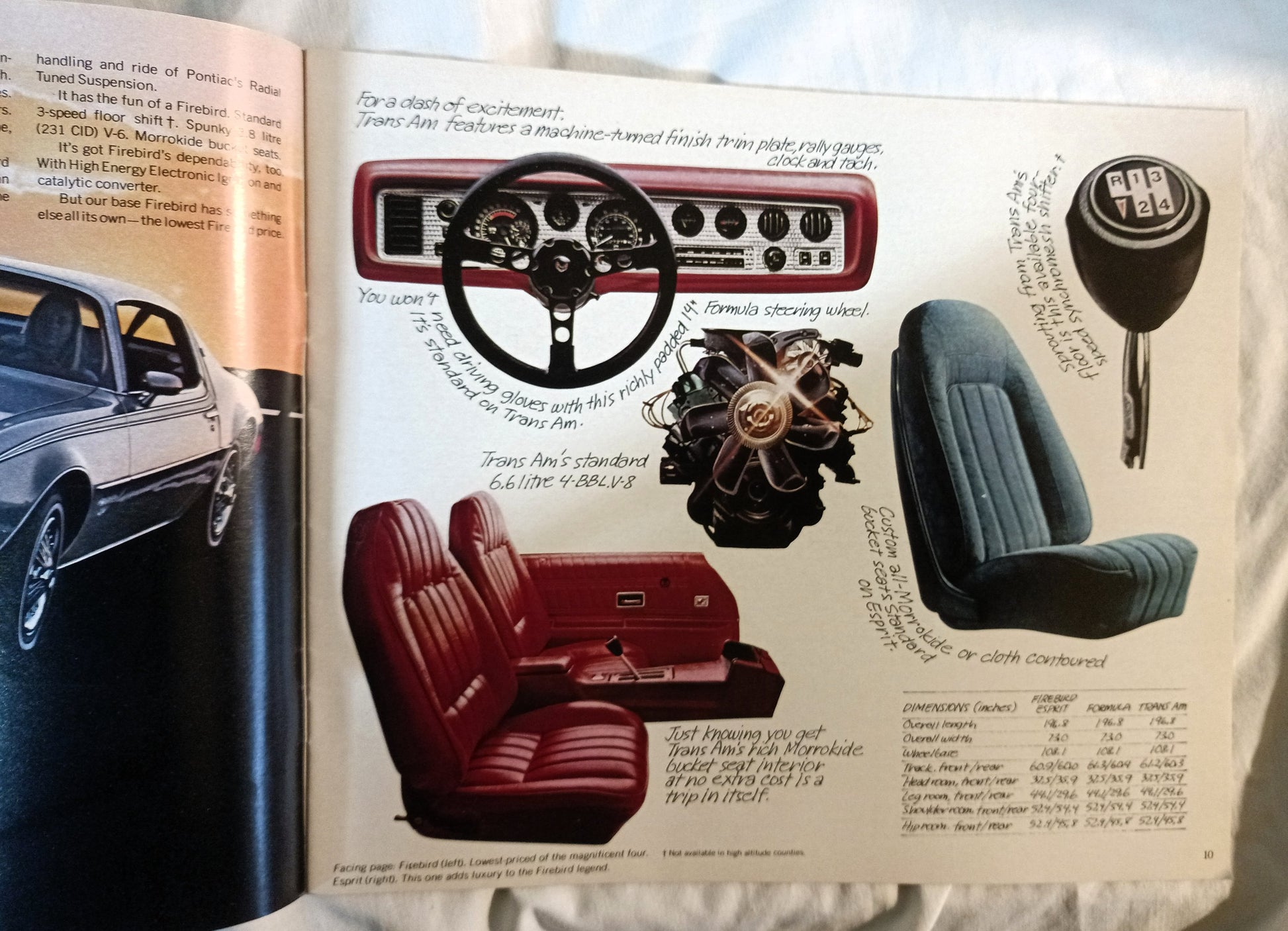 Pontiac 1977 Dealer Showroom Sales Brochure 50th Anniversary - TulipStuff