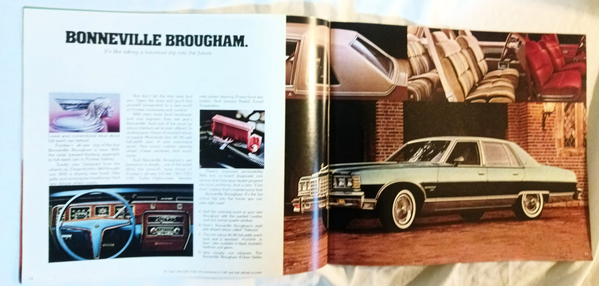 Pontiac 1977 Dealer Showroom Sales Brochure 50th Anniversary - TulipStuff