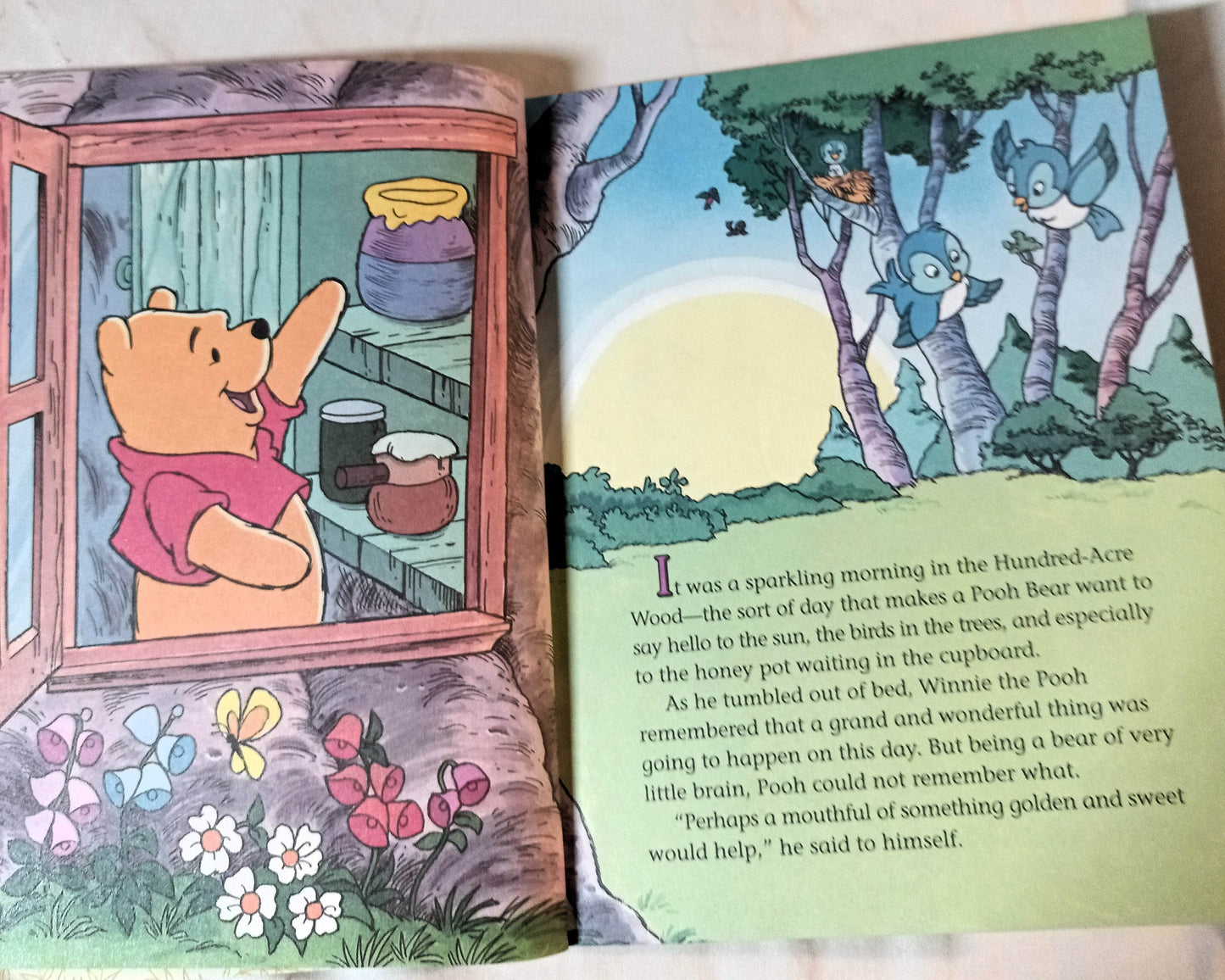 Pooh The Grand And Wonderful Day Little Golden Book Mary Packard 1996 - TulipStuff