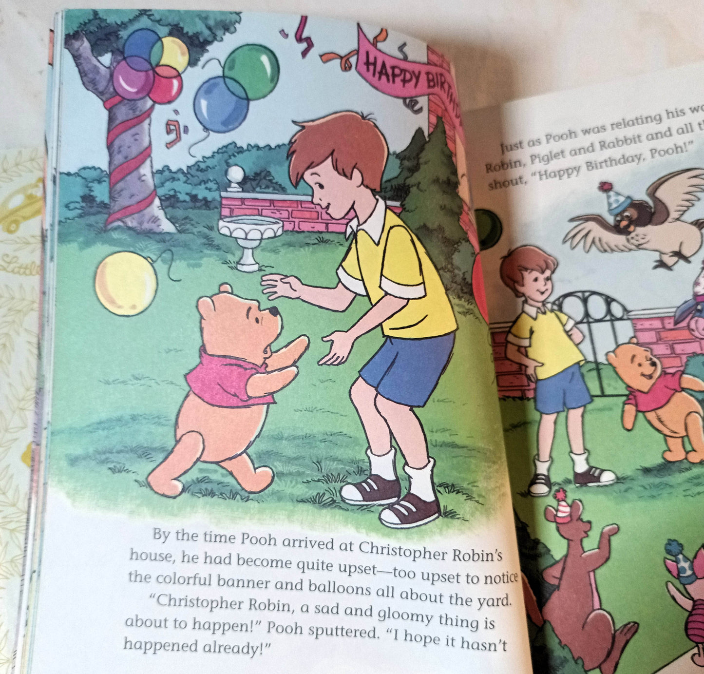 Pooh The Grand And Wonderful Day Little Golden Book Mary Packard 1996 - TulipStuff