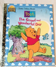 Load image into Gallery viewer, Pooh The Grand And Wonderful Day Little Golden Book Mary Packard 1996 - TulipStuff
