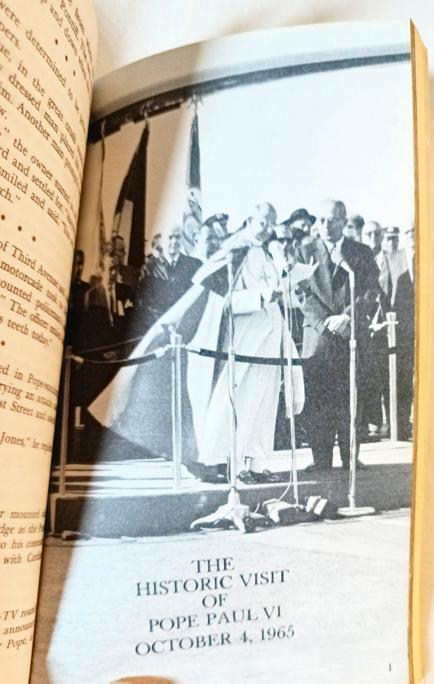 The Pope's Journey To The United States Pope Paul VI NY Times 1965 - TulipStuff
