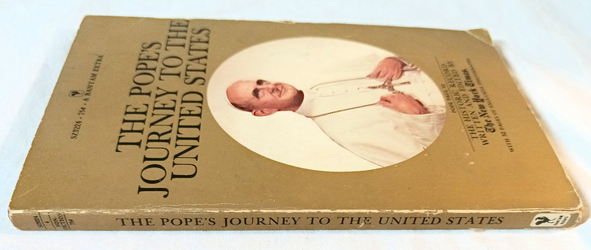The Pope's Journey To The United States Pope Paul VI NY Times 1965 - TulipStuff