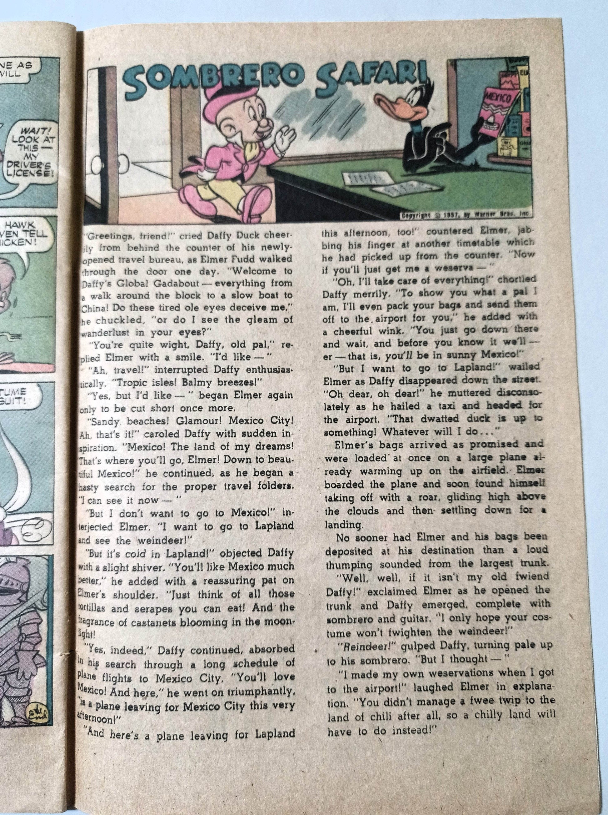 Porky Pig And Bugs Bunny Issue #69 Comic Book Whitman August 1976 - TulipStuff