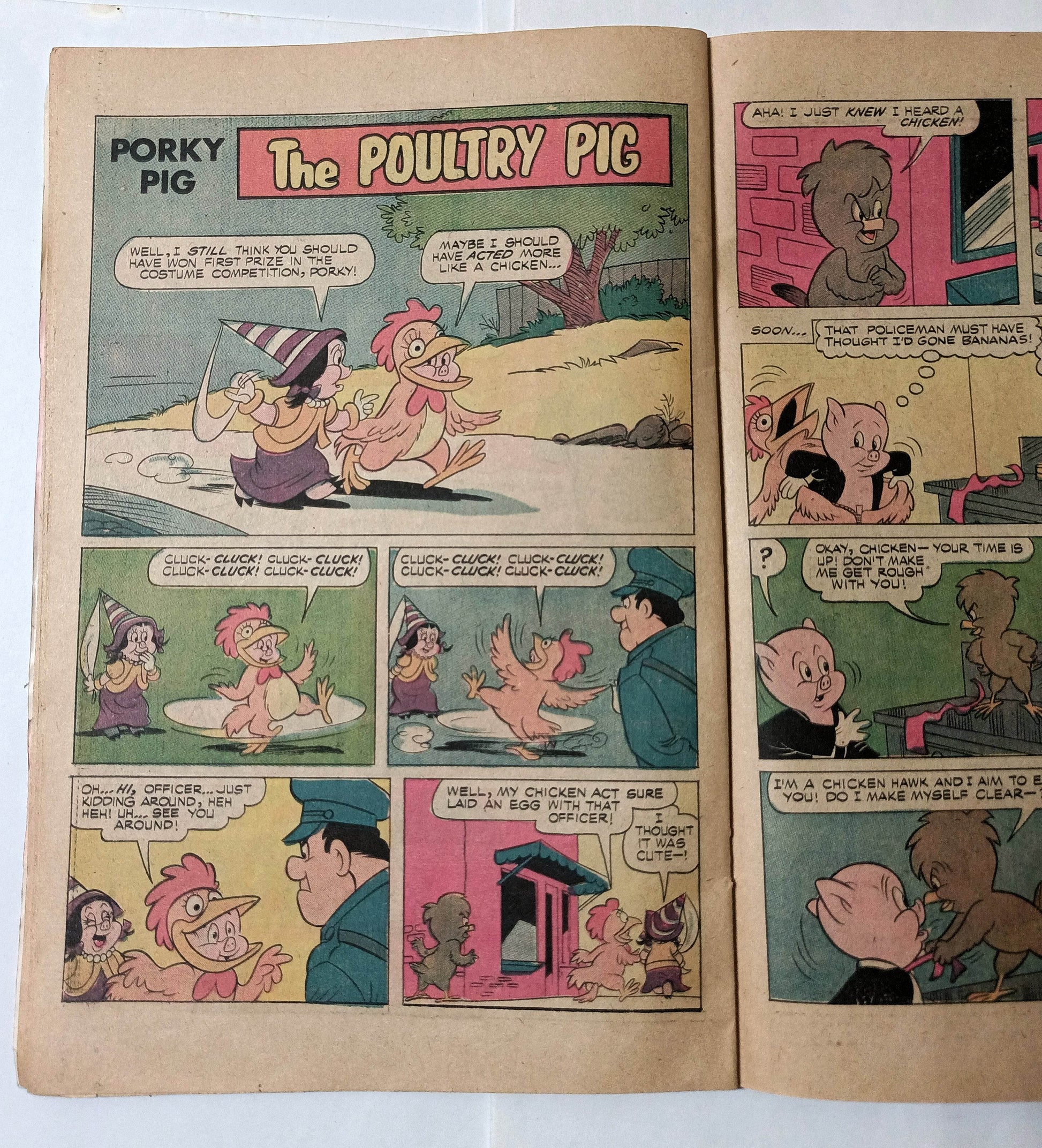 Porky Pig And Bugs Bunny Issue #69 Comic Book Whitman August 1976 - TulipStuff
