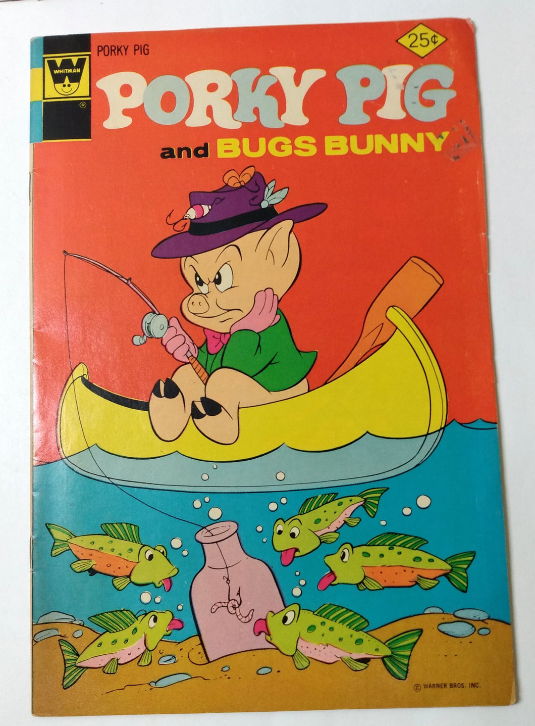 Porky Pig And Bugs Bunny Issue #55 Comic Book Whitman 1974 - TulipStuff