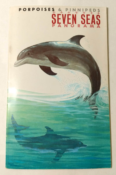 Porpoises & Pinnipeds Sevens Seas Panorama Booklet Chicago Zoo 1964 - TulipStuff