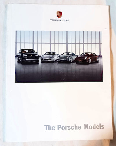 Porsche Models 2009 Full Line Dealer Sales Catalog Booklet - TulipStuff
