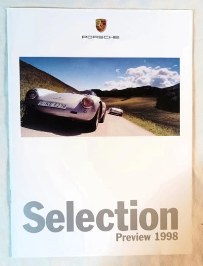 Porsche Selection Preview 1998 Catalog Accessories Clothing Bikes - TulipStuff