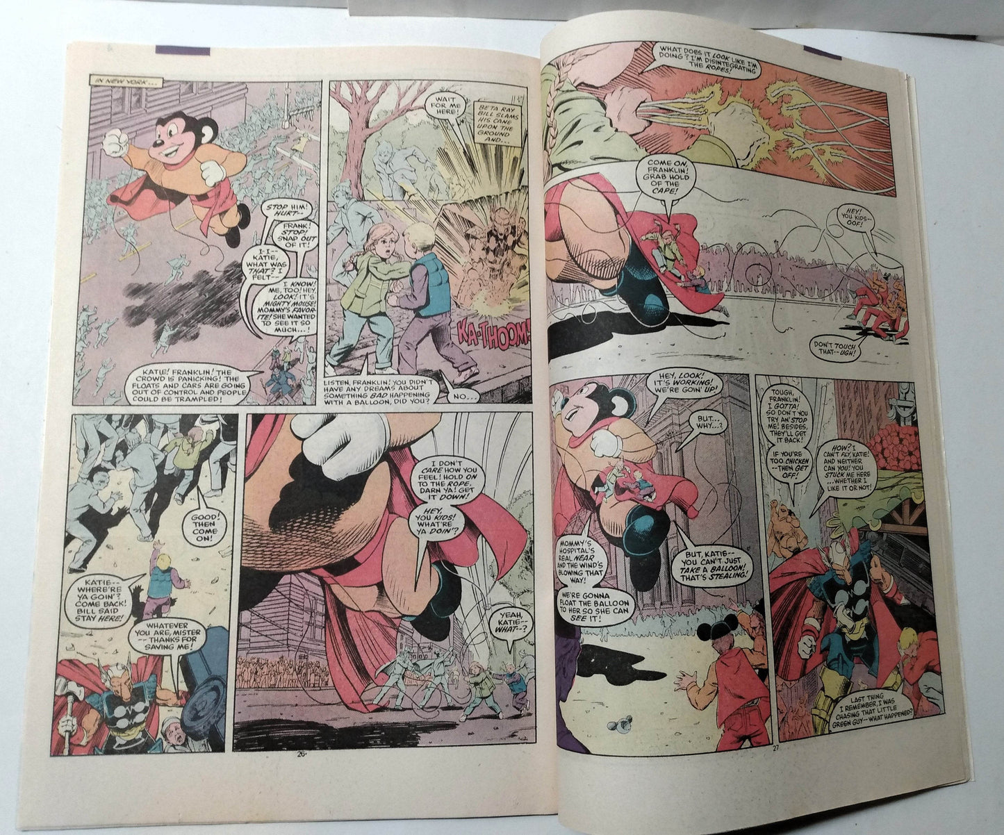 Power Pack Vol 1 #19 Comic Book February 1986 Cloak Dagger Wolverine - TulipStuff