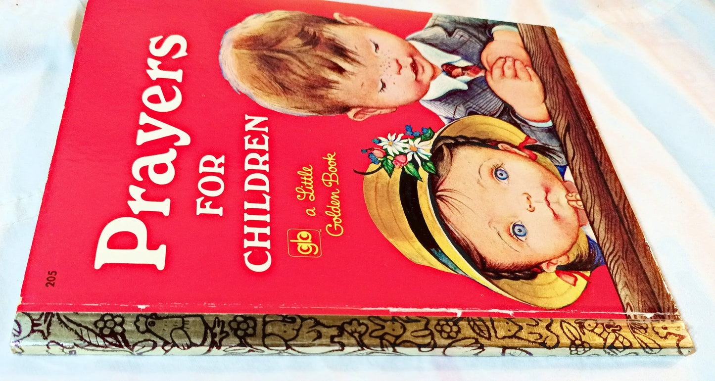 Prayers For Children Little Golden Book Eloise Wilkin 1971 - TulipStuff