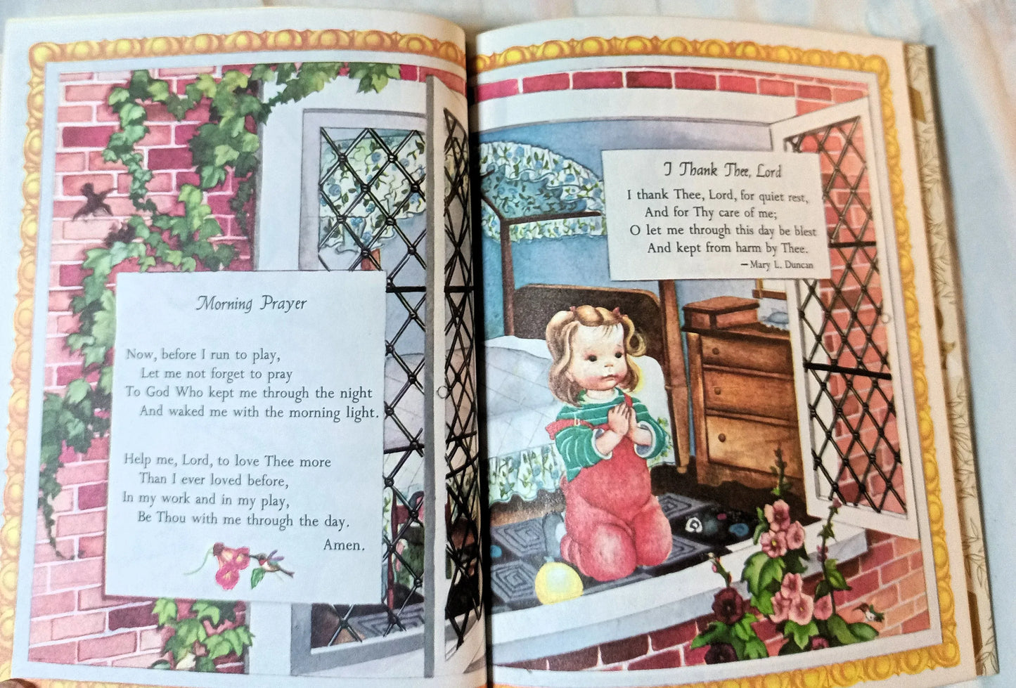 Prayers For Children Little Golden Book Eloise Wilkin 1971 - TulipStuff