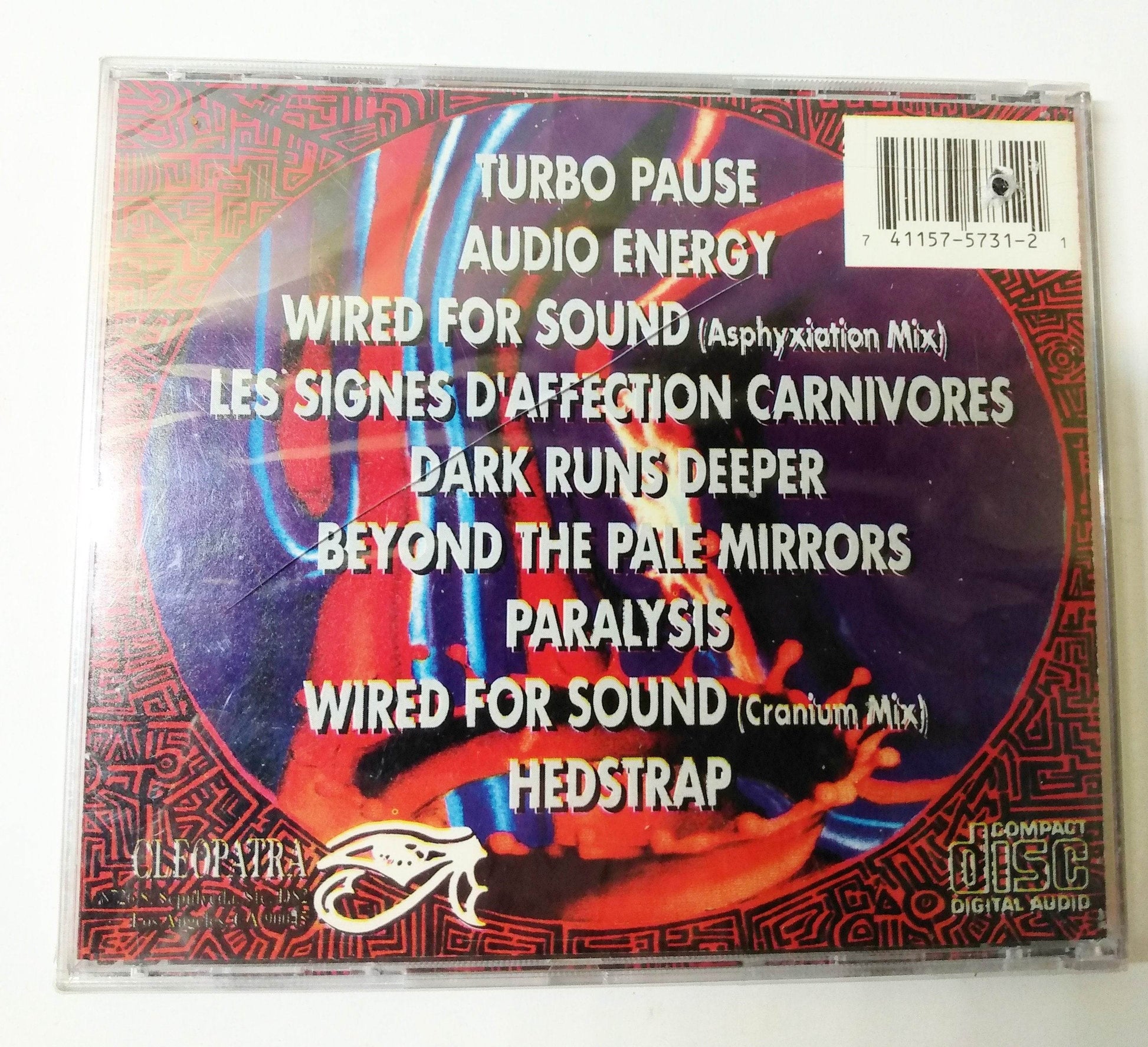 Pressurehed Infadrone Industrial Music Album CD Cleopatra 1992 - TulipStuff