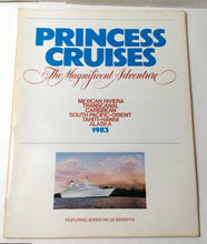 Load image into Gallery viewer, Princess Cruises 1983 Brochure Love Boat Island / Pacific / Sun Princess - TulipStuff
