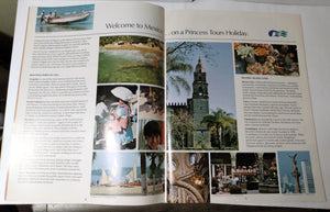 Princess Tours M/S Island Princess 1974-75 Mexico Cruise Brochure - TulipStuff