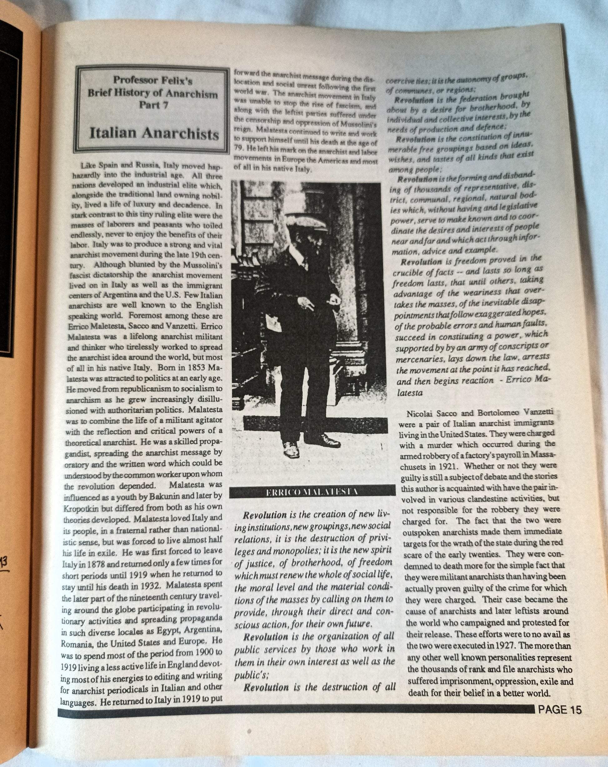 Profane Existence #7 December 1989 Anarcho Punk Zine Oi Polloi Neurosis - TulipStuff