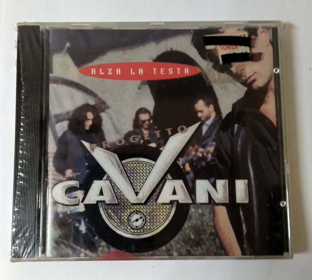 Progetto Cavani Alza La Testa Italian Pop Rock Album CD 1993 - TulipStuff