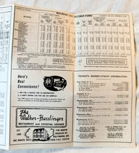 Load image into Gallery viewer, Pennsylvania Railroad New York Philadelphia Washington Timetable 1957 - TulipStuff

