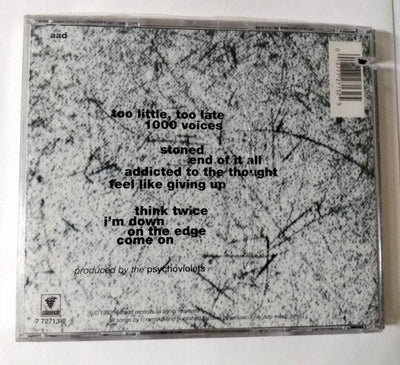 Psychoviolets Too Little Too Late Psychedelic Garage Rock Album CD 1992 - TulipStuff