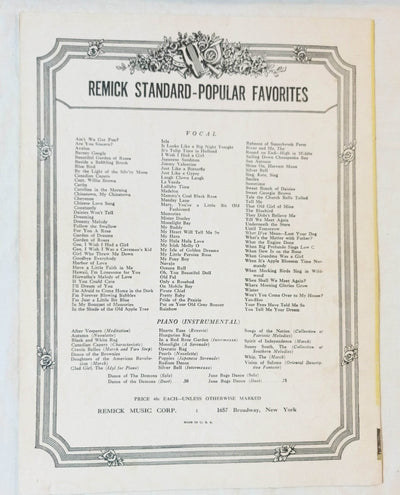 Puddin Head Jones Bryan Handman Sheet Music Ozzie Nelson 1933 - TulipStuff