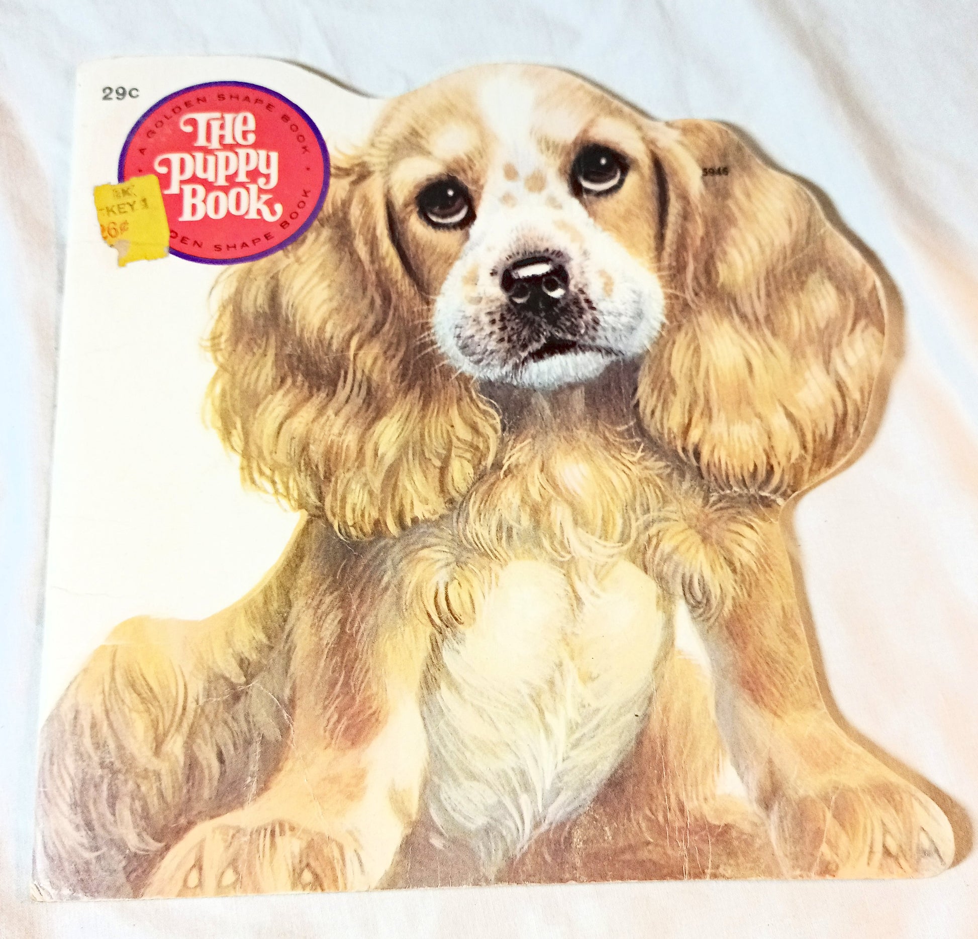 The Puppy Book Jan Pfloog Golden Shape Book 1968 - TulipStuff