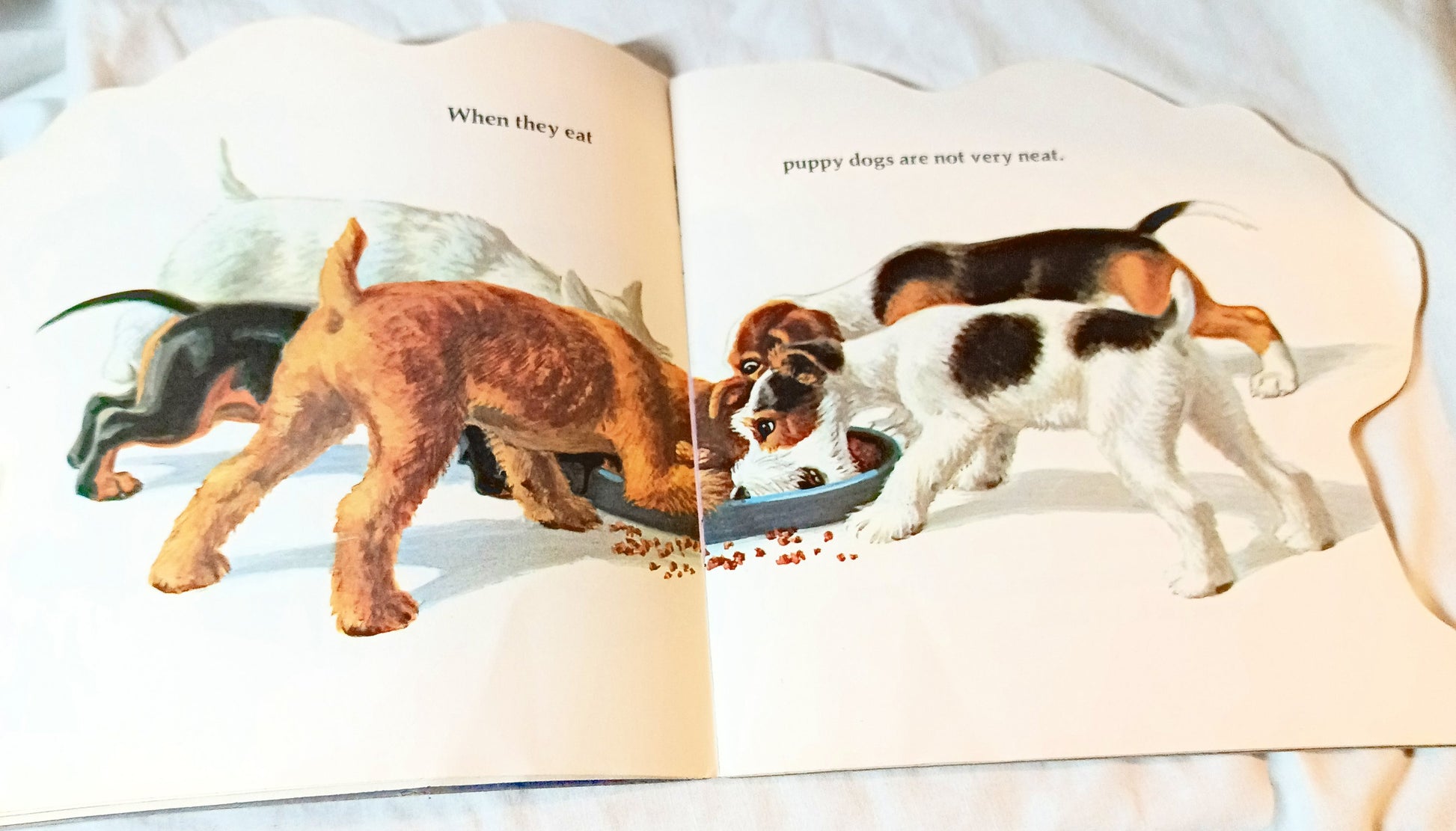 The Puppy Book Jan Pfloog Golden Shape Book 1968 - TulipStuff