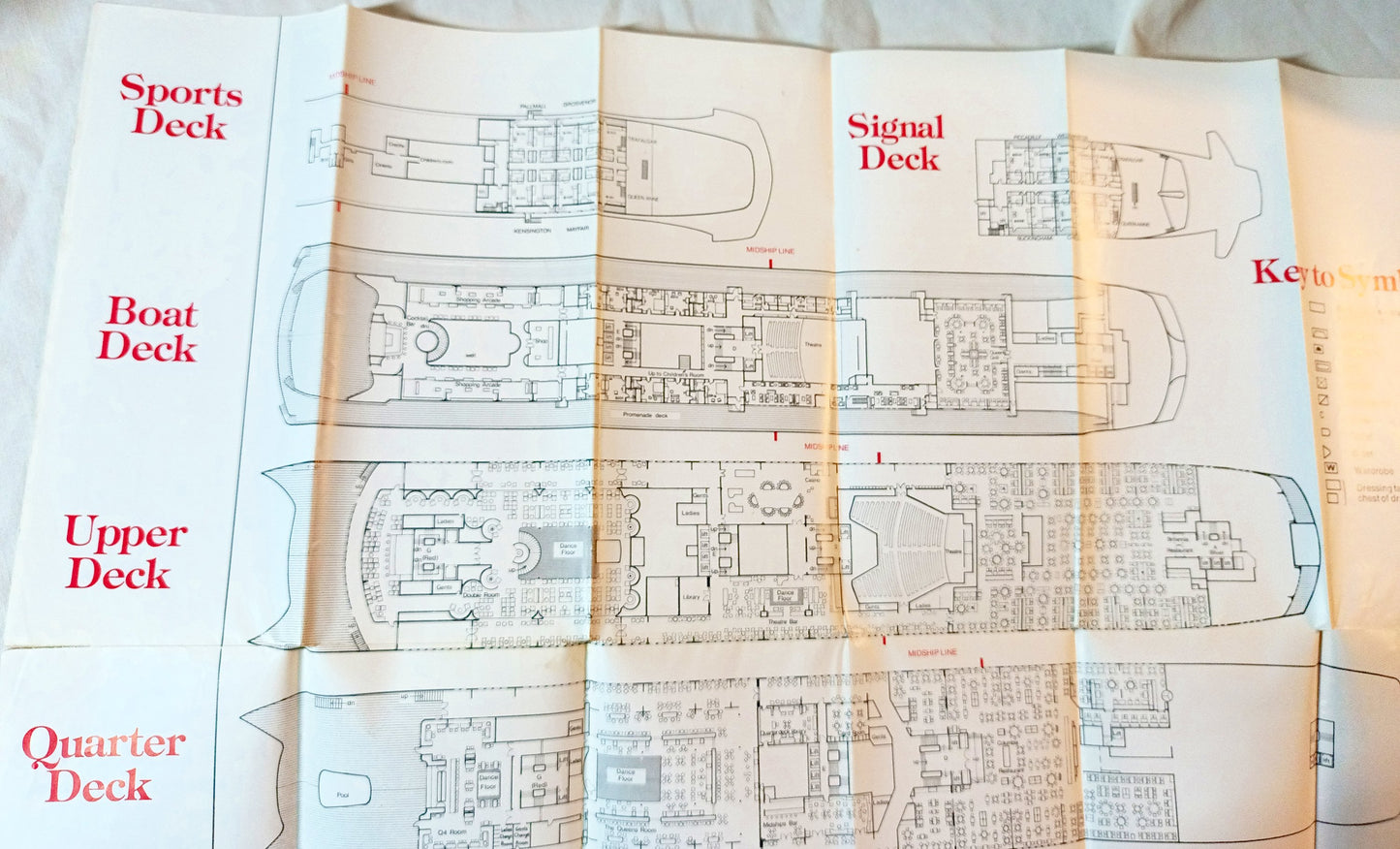 Cunard Line QE2 Queen Elizabeth 2 Winter Caribbean Cruises 1973-74 - TulipStuff