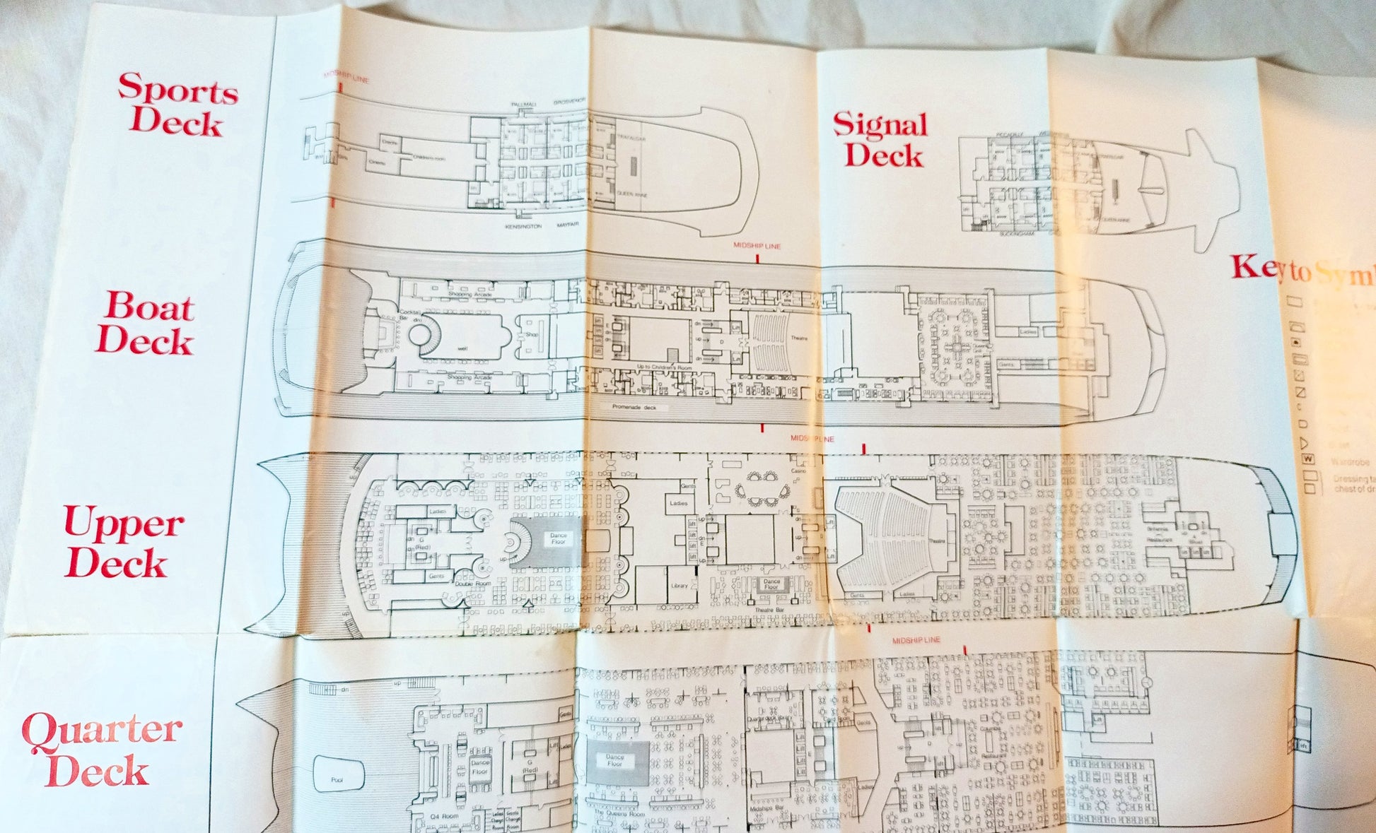Cunard Line QE2 Queen Elizabeth 2 Winter Caribbean Cruises 1973-74 - TulipStuff