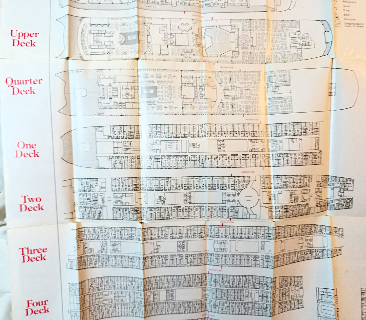 Cunard Line QE2 Queen Elizabeth 2 Winter Caribbean Cruises 1973-74 - TulipStuff