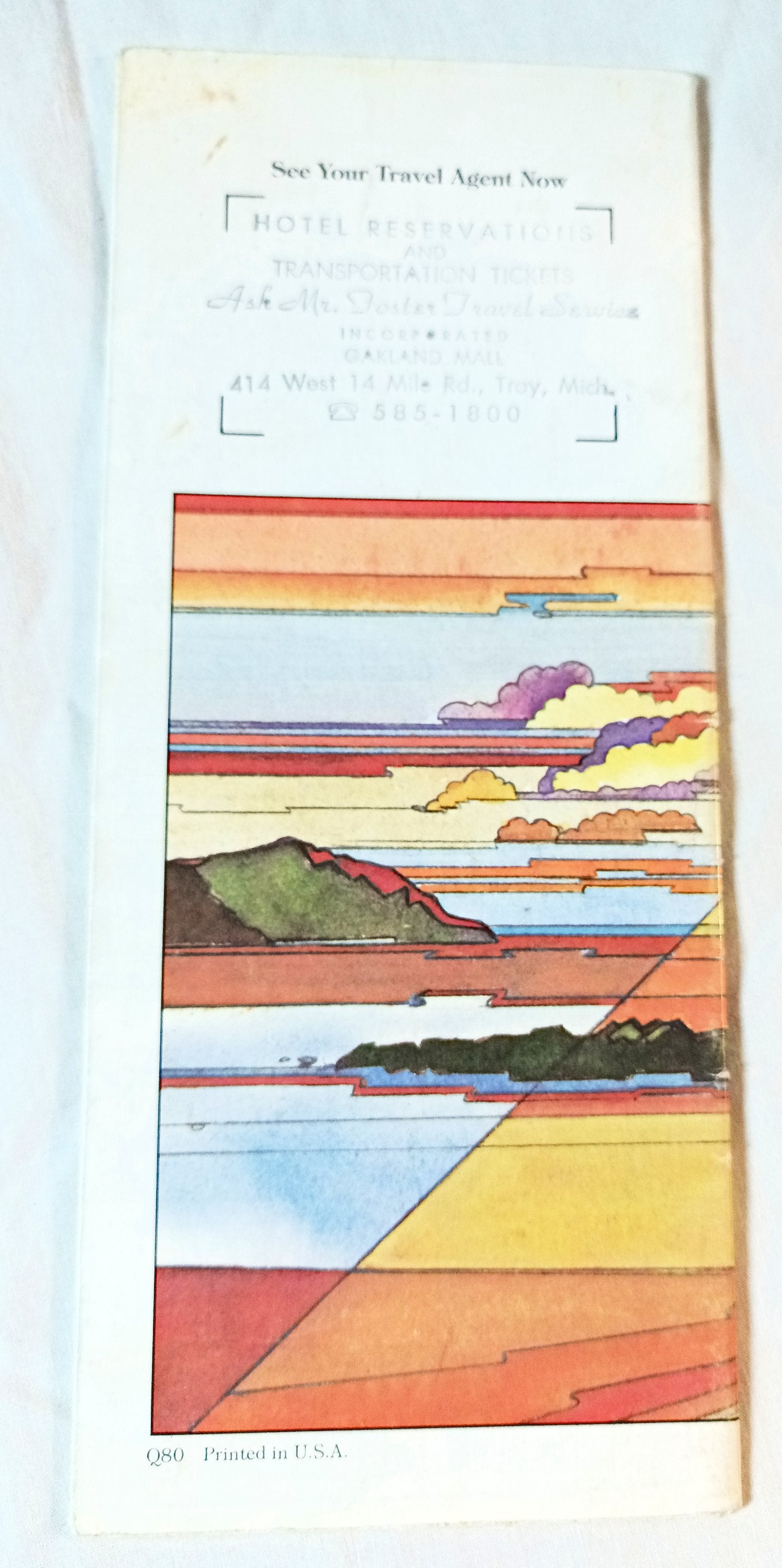 Cunard Line QE2 Queen Elizabeth 2 Winter Caribbean Cruises 1973-74 - TulipStuff