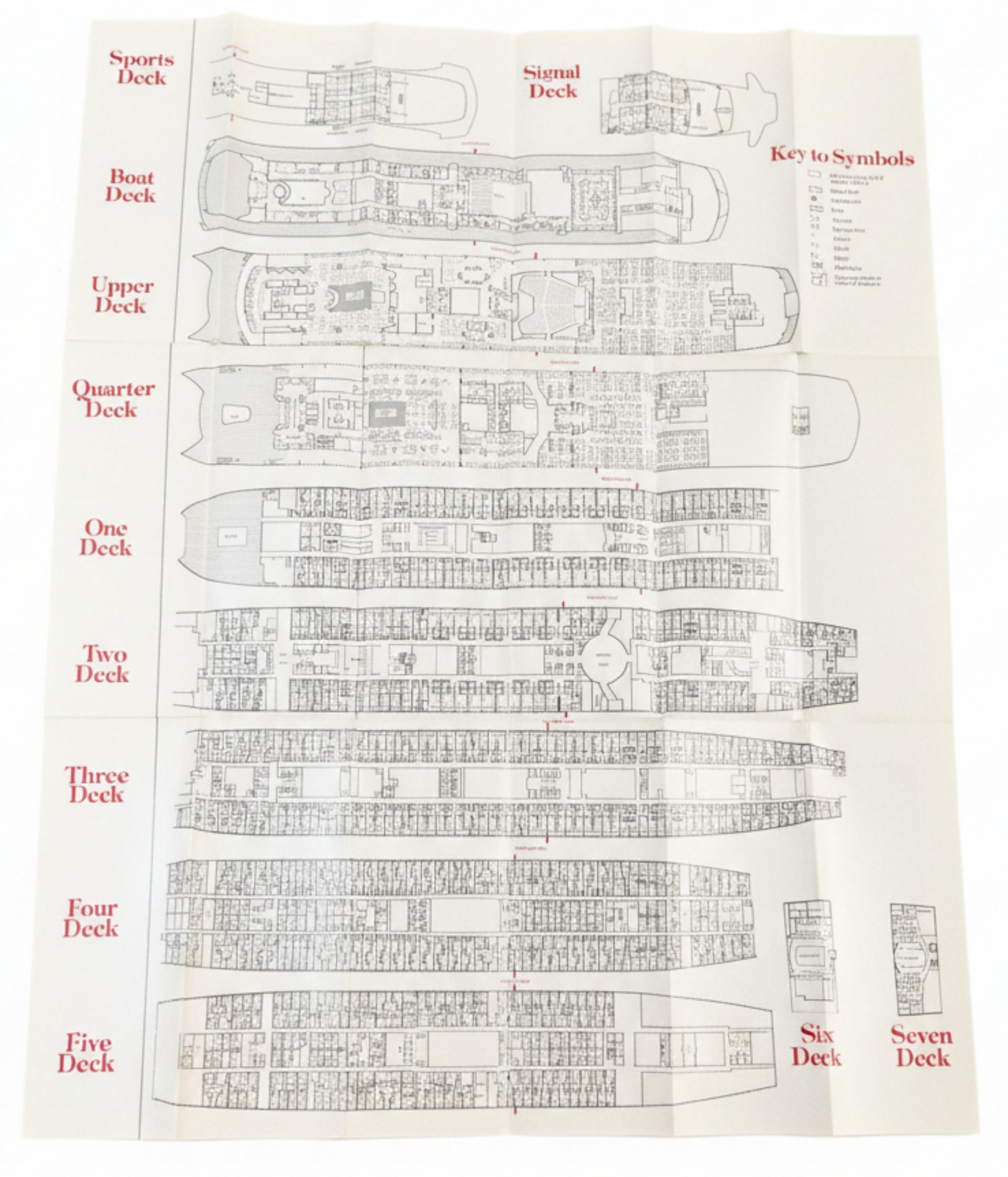 Cunard Line QE2 Queen Elizabeth 2 Winter Caribbean Cruises 1973-74 - TulipStuff