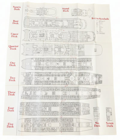 Cunard Line QE2 Queen Elizabeth 2 Winter Caribbean Cruises 1973-74 - TulipStuff