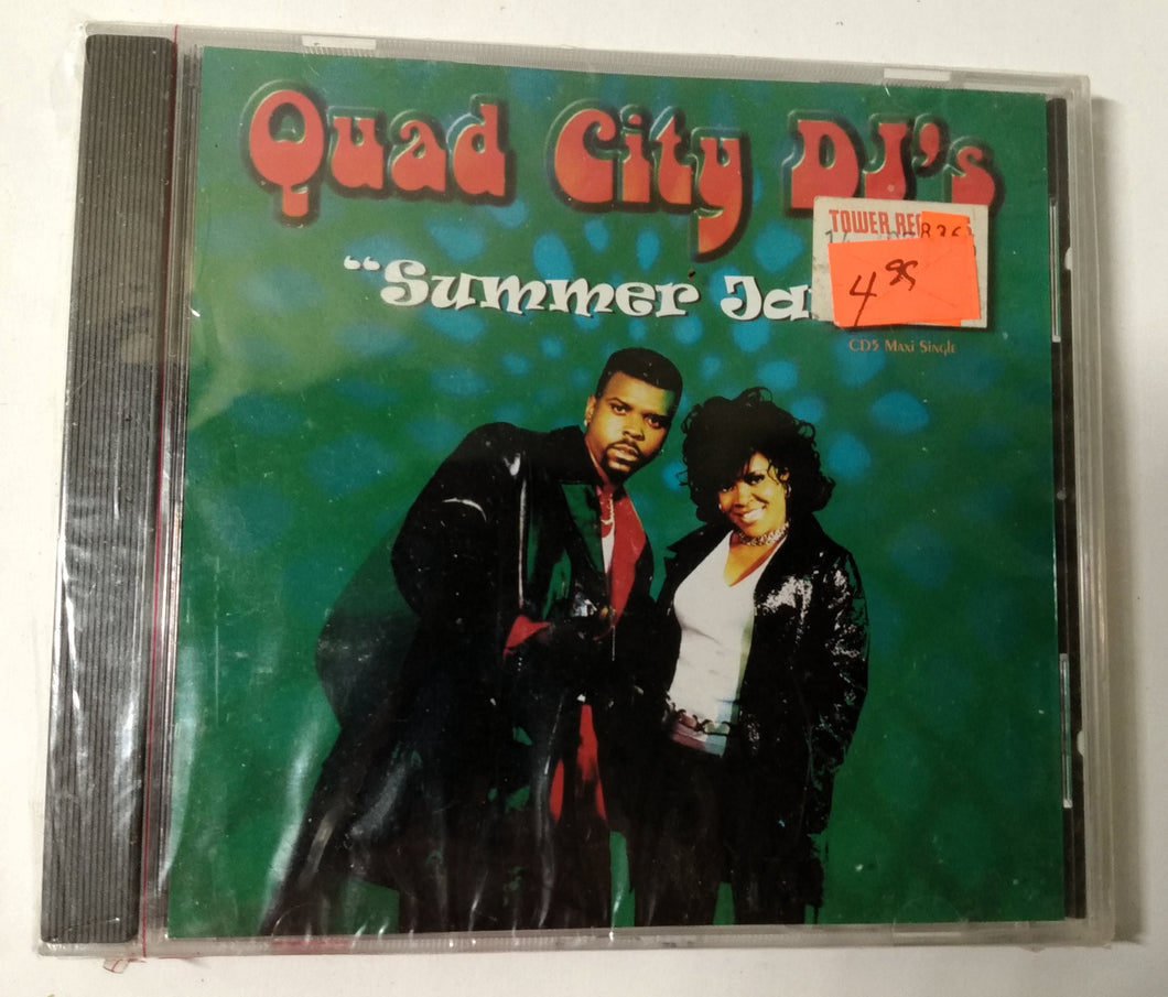 Quad City DJs Summer Jam Bass Music Maxi-Single CD Big Beat 1997 - TulipStuff