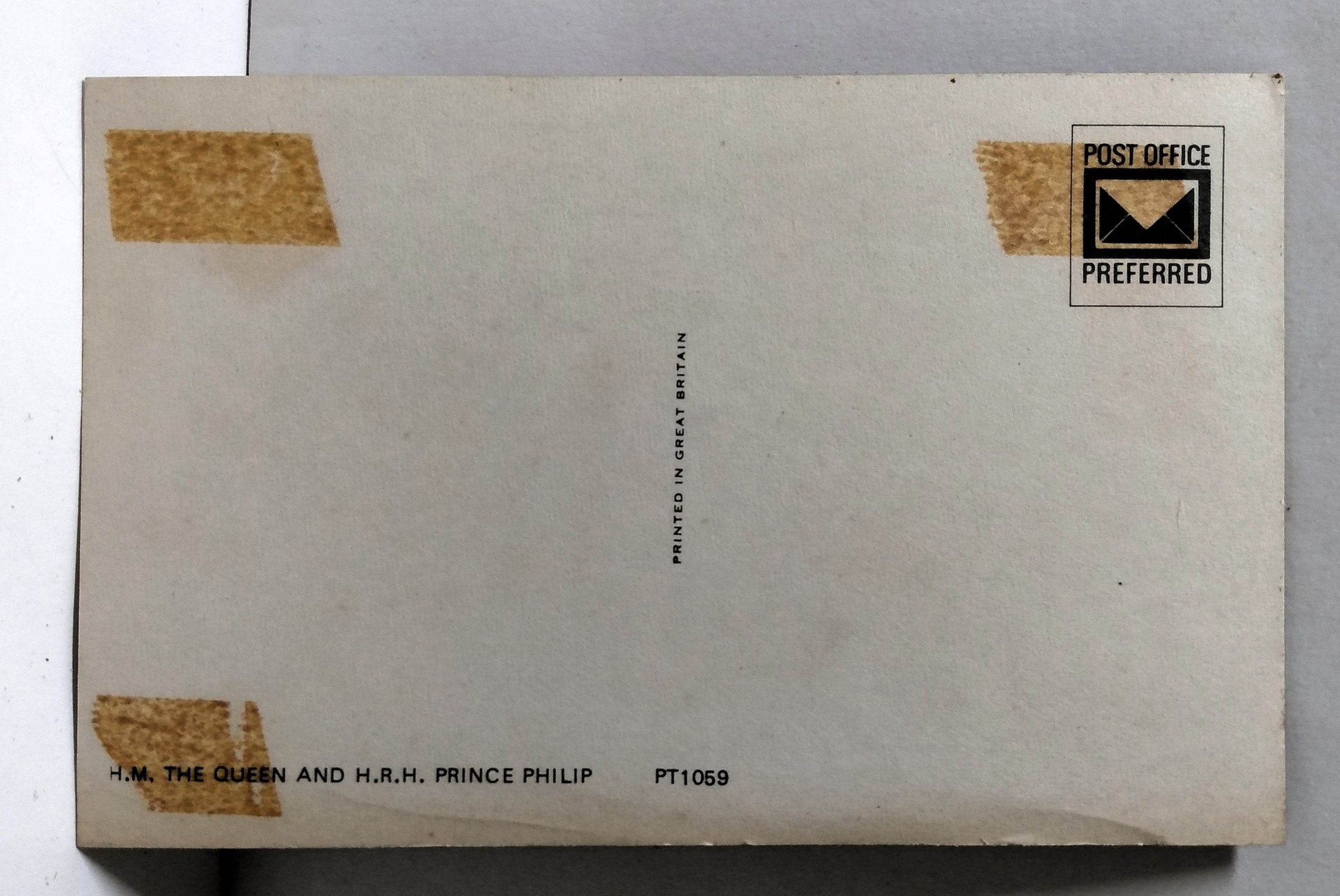 The Queen And Prince Philip On Horseback Postcard 1960's - TulipStuff