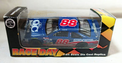 Race Day 1997 Dale Jarrett #88 Quality Care Ford Thunderbird Ltd Ed - TulipStuff