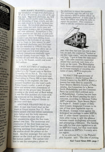 Rail Travel News Issue #449 December 1991 Passenger Train Newsletter - TulipStuff