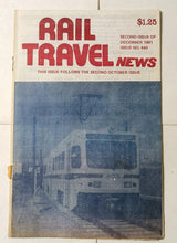 Load image into Gallery viewer, Rail Travel News Issue #449 December 1991 Passenger Train Newsletter - TulipStuff
