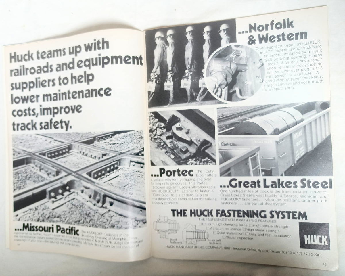 Railway Age April 1979 Alaska RR Pullman Amtrak NE Corridor Deregulation - TulipStuff