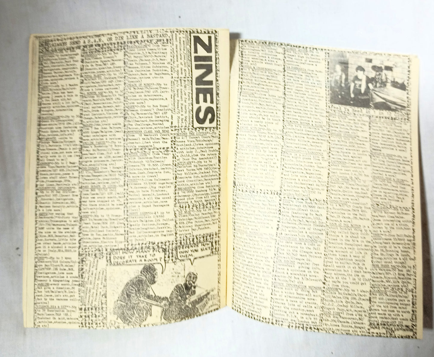 Raising Hell #19 1988 UK Punk Zine Leeds 1in12 Scraps Christ on Parade - Tuliptuff