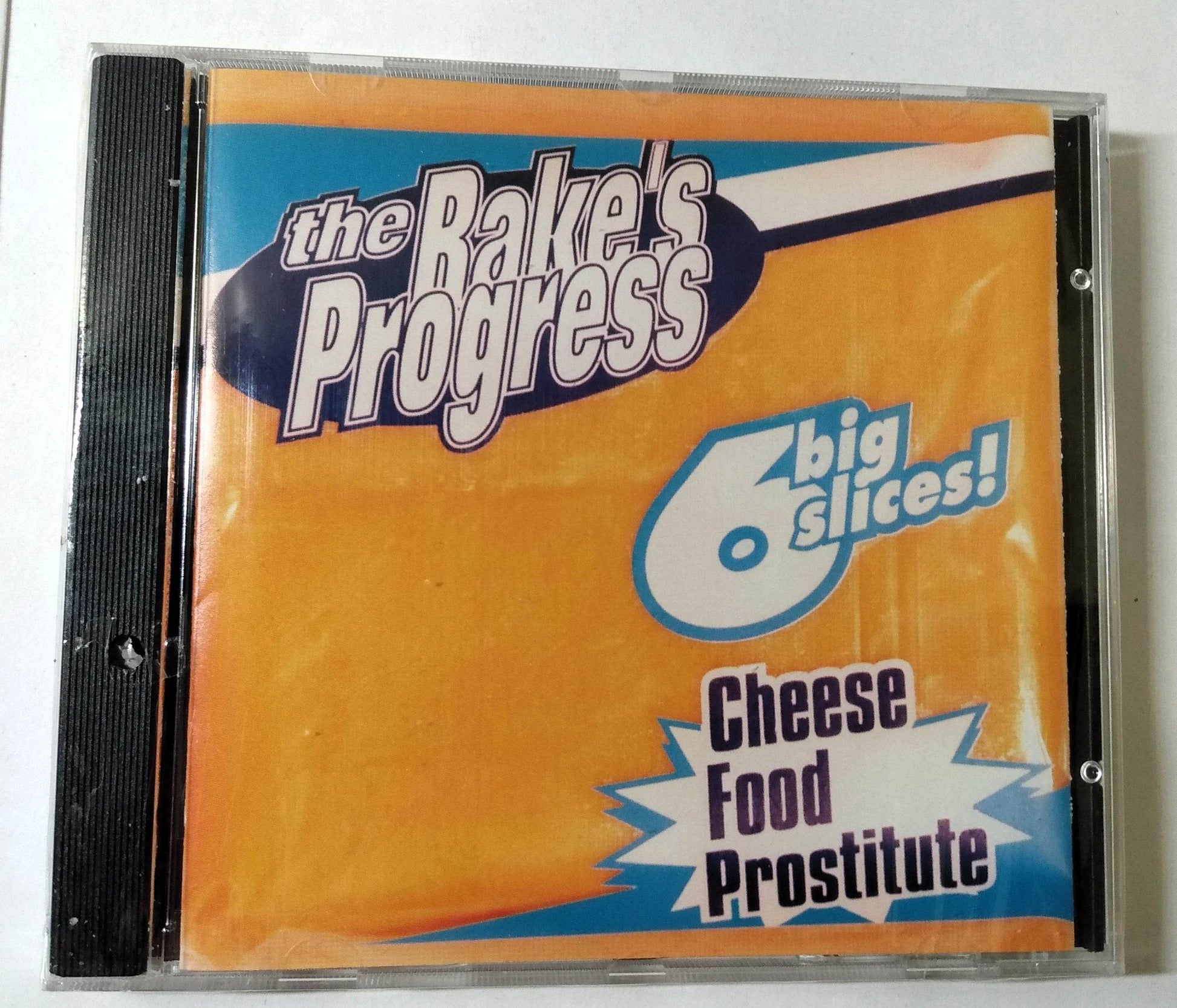The Rake's Progress Cheese Food Prostitute Alternative Rock Album CD 1994 - TulipStuff