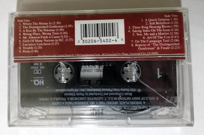 The Distinguished Gentleman Movie Soundtrack Randy Edelman CASSETTE 1992 - TulipStuff