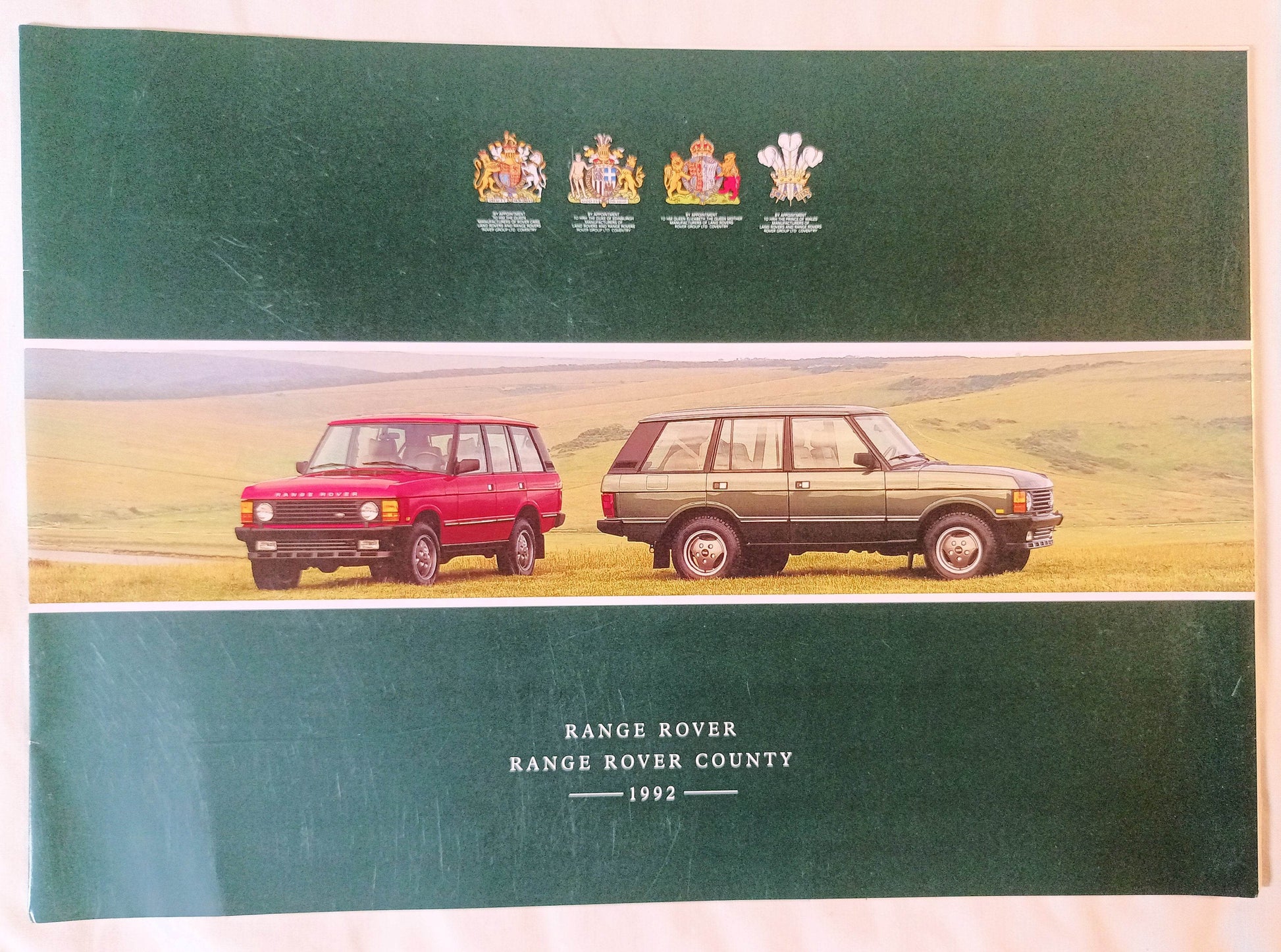 Range Rover / Range Rover Country 1992 Dealer Sales Brochure - TulipStuff