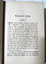 Load image into Gallery viewer, Ranson&#39;s Folly Richard Harding Davis Western Scribner&#39;s Hardcover 1914 - TulipStuff
