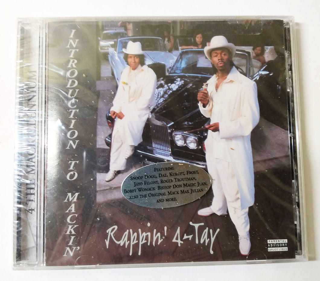 Rappin' 4-Tay Introduction To Mackin' Gangsta Rap Album CD 1999 - TulipStuff