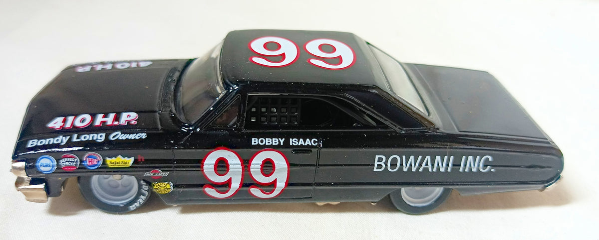 Racing Champions 1993 Bobby Isaac #99 1964 Ford Galaxie Stock Car 1:43 - TulipStuff