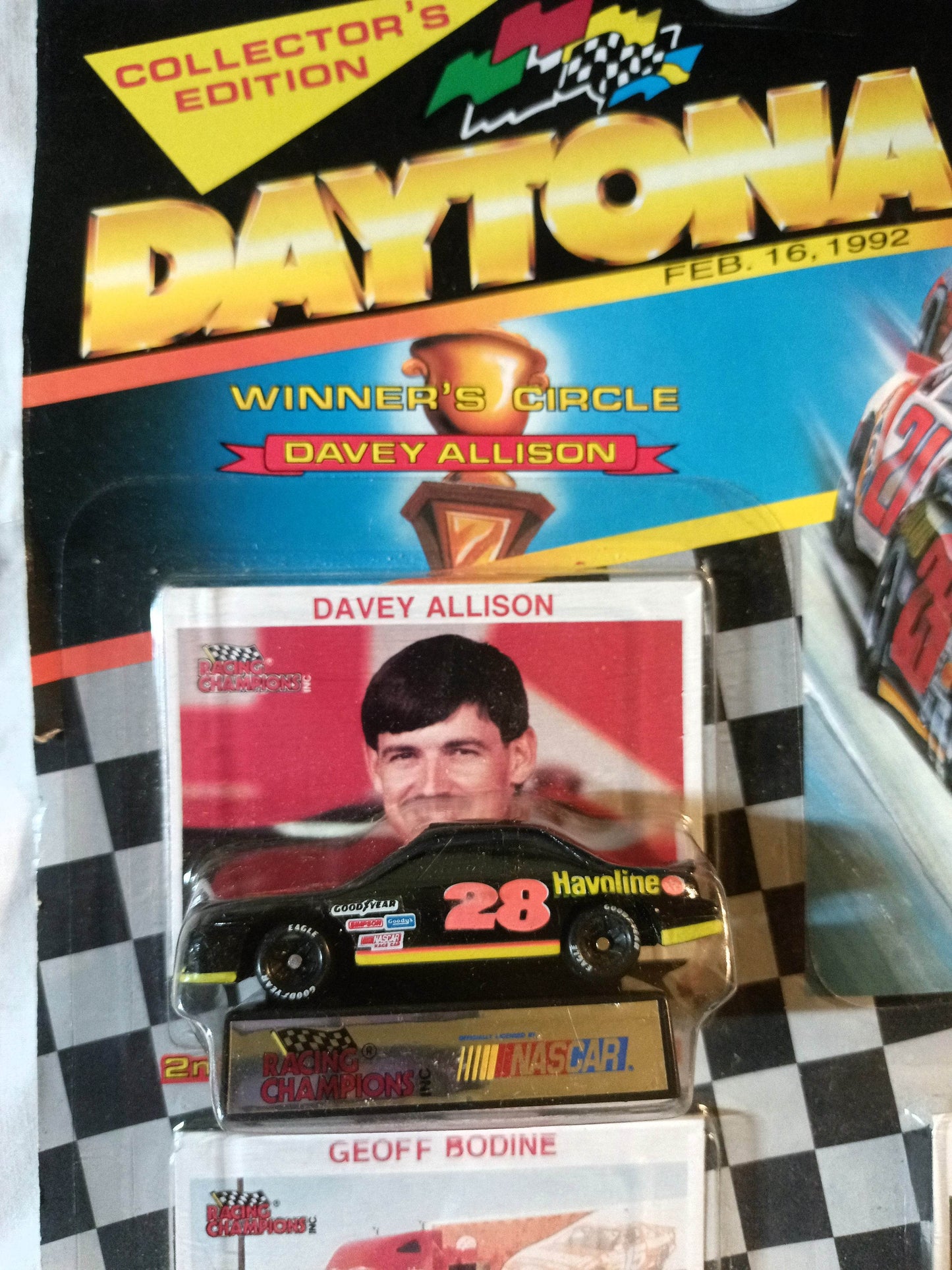 Racing Champions 1992 Collector's Edition Daytona 500 3-Car Set NASCAR - TulipStuff