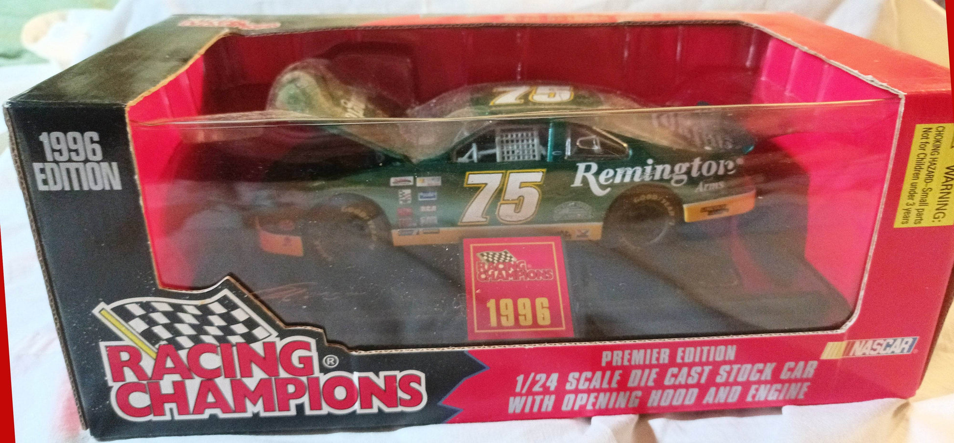 Racing Champions Premier Edition 1996 Morgan Shepherd #75 Remington - TulipStuff