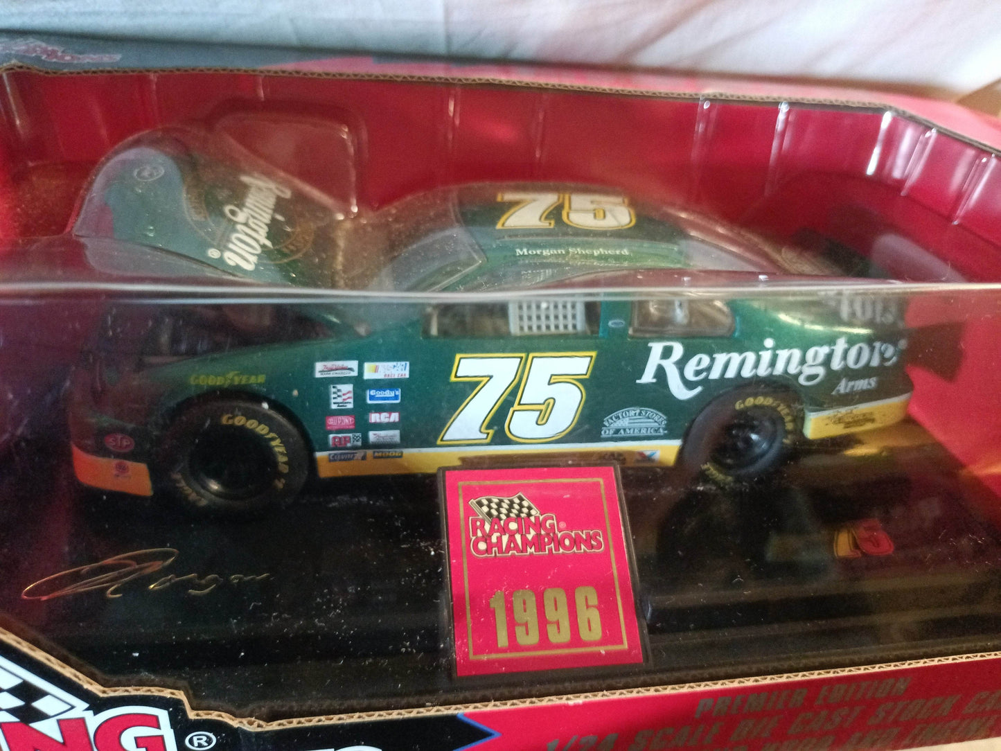 Racing Champions Premier Edition 1996 Morgan Shepherd #75 Remington - TulipStuff